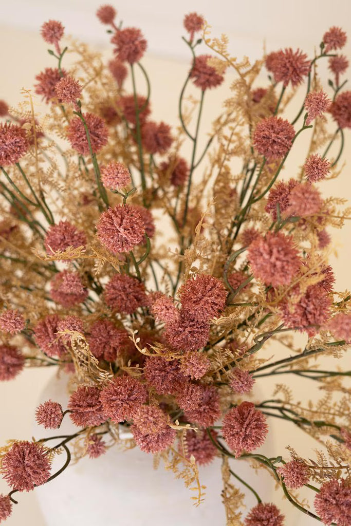 Set of 6 Artificial Pink Melaleuca Spray – image 3