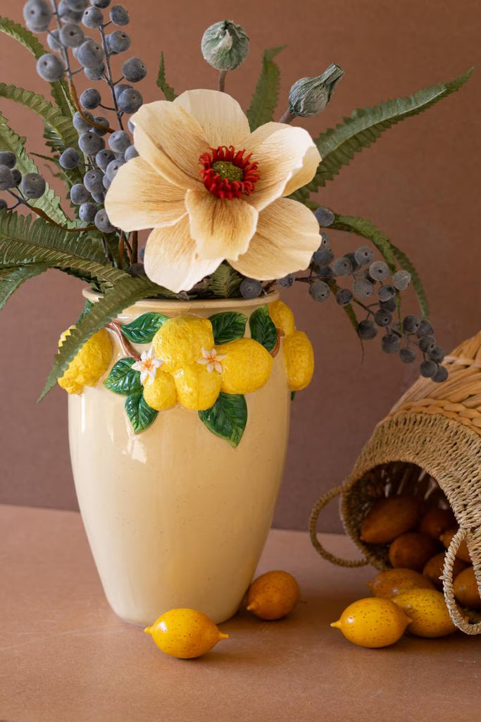Ceramic Lemons Vase – image 4