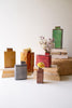 Set of 6 Painted Metal Vases - One Each – image 1