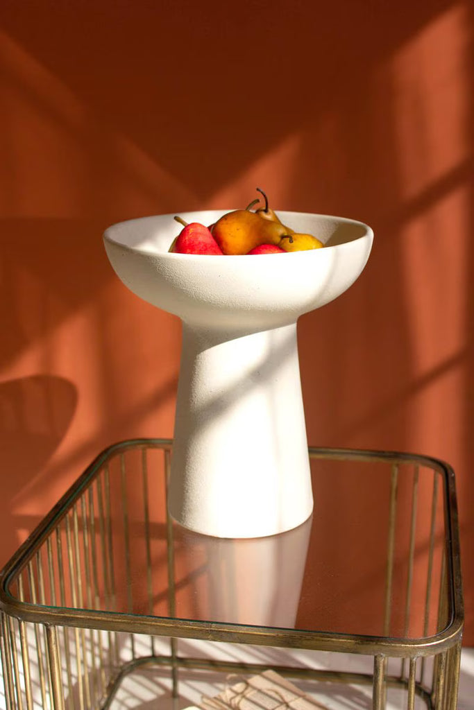 CERAMIC COMPOTE - TALL — Kalalou CHN1230