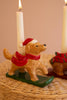 Set of 5 Ceramic Christmas Dog Taper Candle Holders – image 3