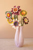 Set of 6 Felt Flowers #9026 – image 2
