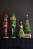 Set of 2 Painted Metal Christmas Dog Nutcrackers – image 2