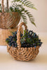 Set of 3 Woven Seagrass Baskets with Handles – image 3