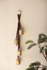 Jingle Bell Cluster - Maroon Velvet Ribbon - view 1