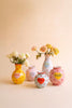Set of 5 Ceramic Hearts with Words Vases – image 4