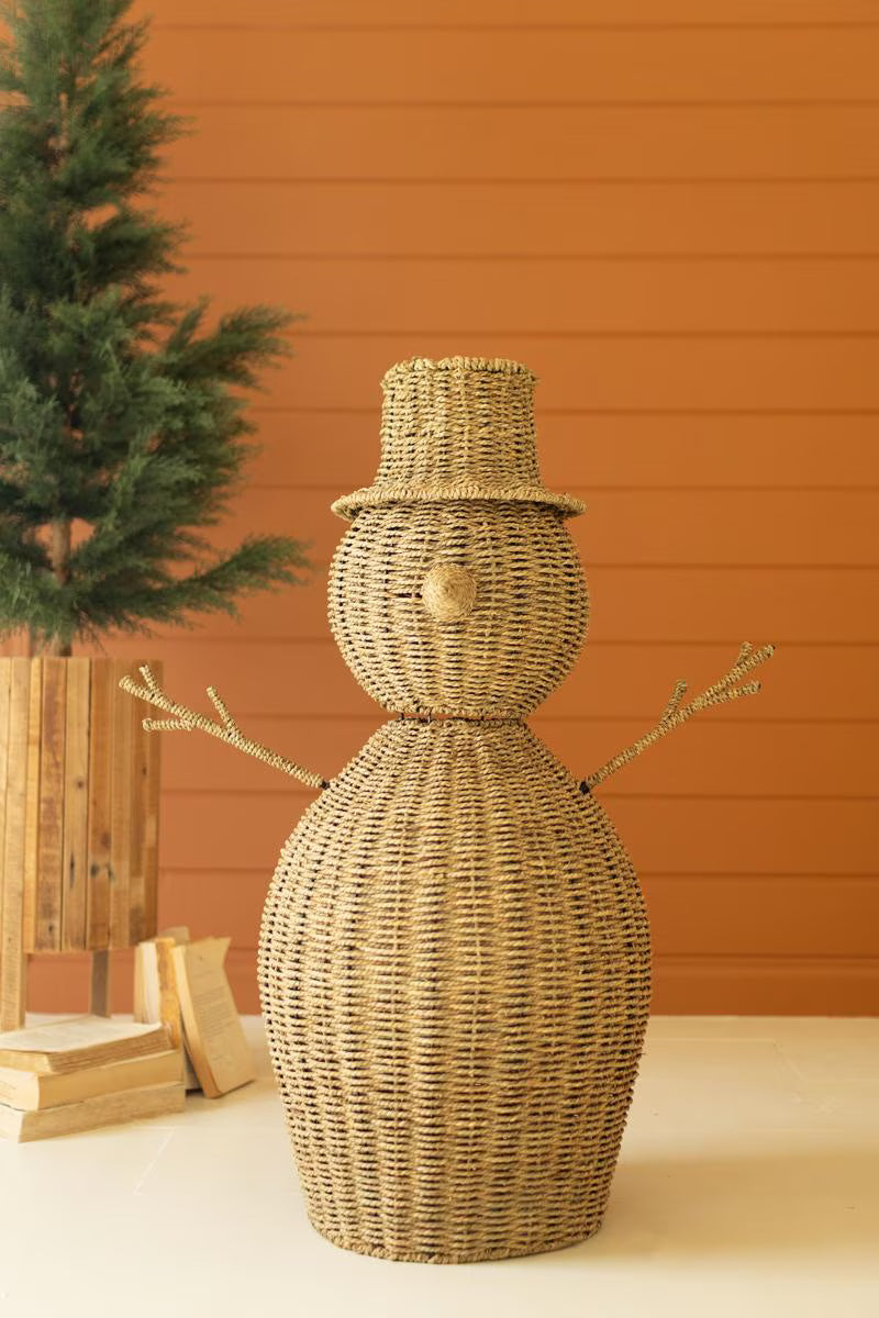Seagrass Snowman – image 1