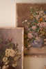 Set of 2 Canvas Paint Over Print Flowers – image 3
