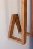 WOODEN WALL TOWEL RACK — Kalalou NRAH1038