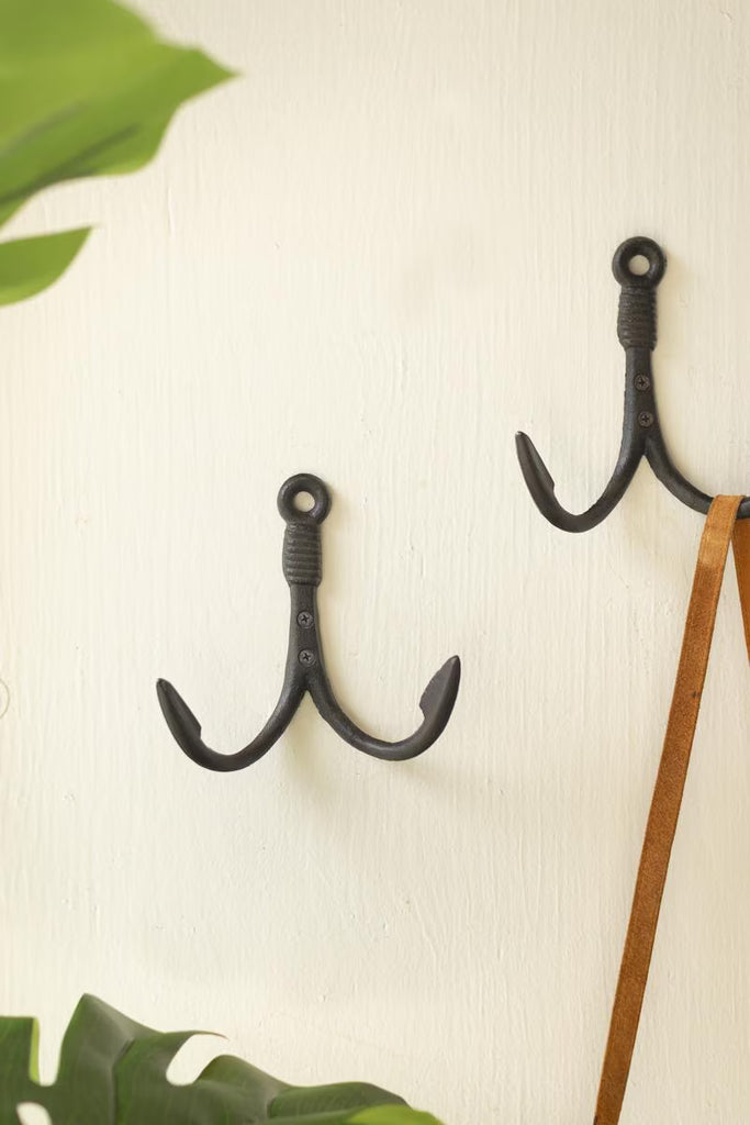 Cast Iron Fishing Hook Hanger - image 2