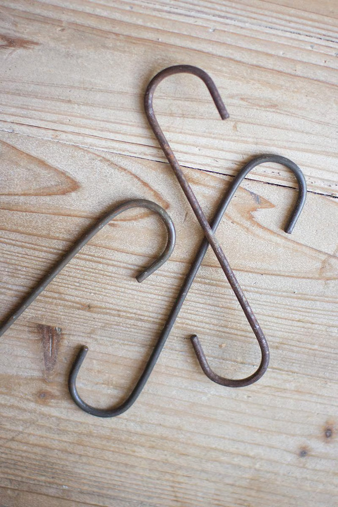 Set of 2 Bag of Twelve S-hooks 9" Long – image 1