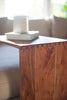 ACACIA WOOD SOFA  ACCENT TABLE — Kalalou NRAH1045