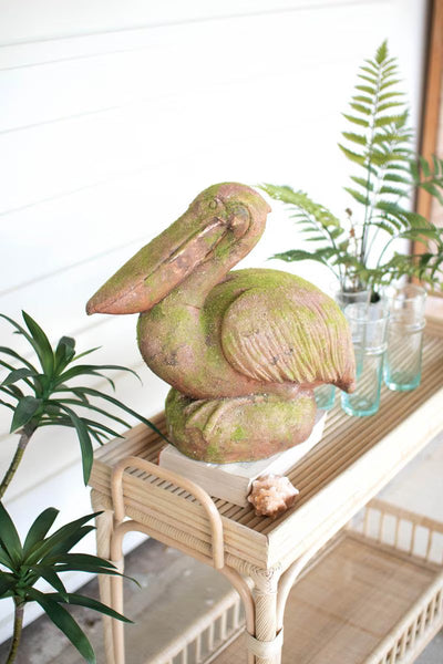 FAUX CONCRETE PELICAN — Kalalou CHE1477