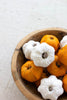 Bag Of 15 Dried Orange Miniature Pumpkins - White — Kalalou NSBE1025