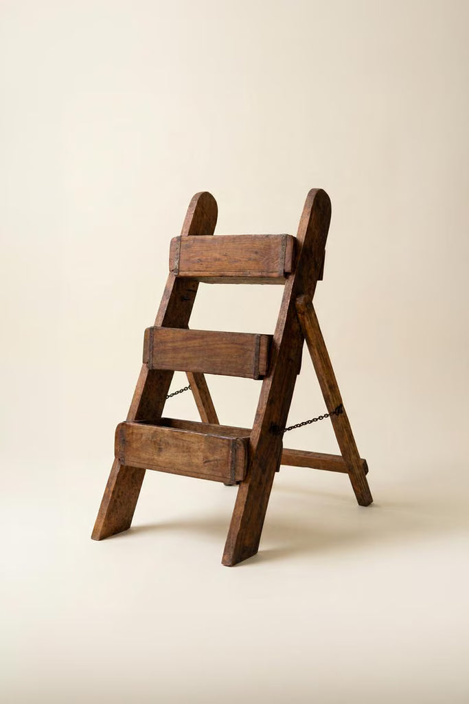 Three Tiered Wooden Brick Mold Display Stand – image 4