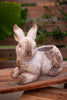 Faux Concrete Rabbit Planter – image 8