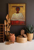 Framed Painting Southwest Woman – image 4