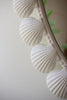 Metal Shell Framed Oval Mirror – image 2