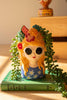 Set of 3 Ceramic Ladies Vases with Fruit Hats – image 4