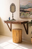 Reclaimed Wood Wall Desk with Drawer – image 1