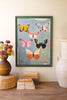Framed Butterfly Painting – image 1