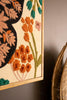 Framed Hand-hooked Art with Butterfly and Flowers – image 4