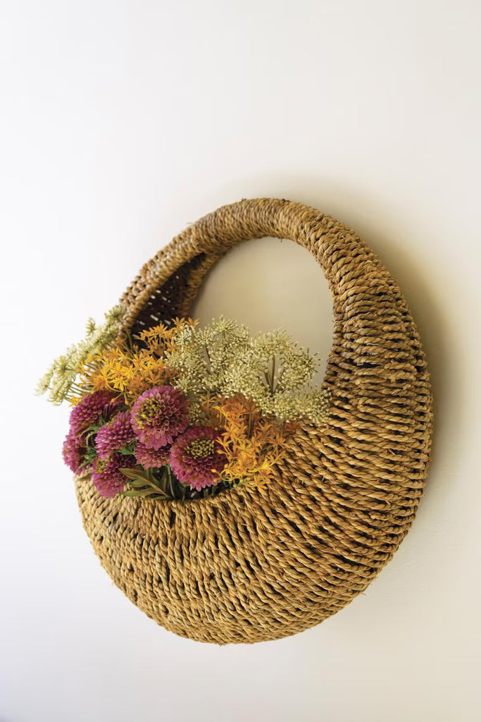 Woven Vine Wall Basket - image 3