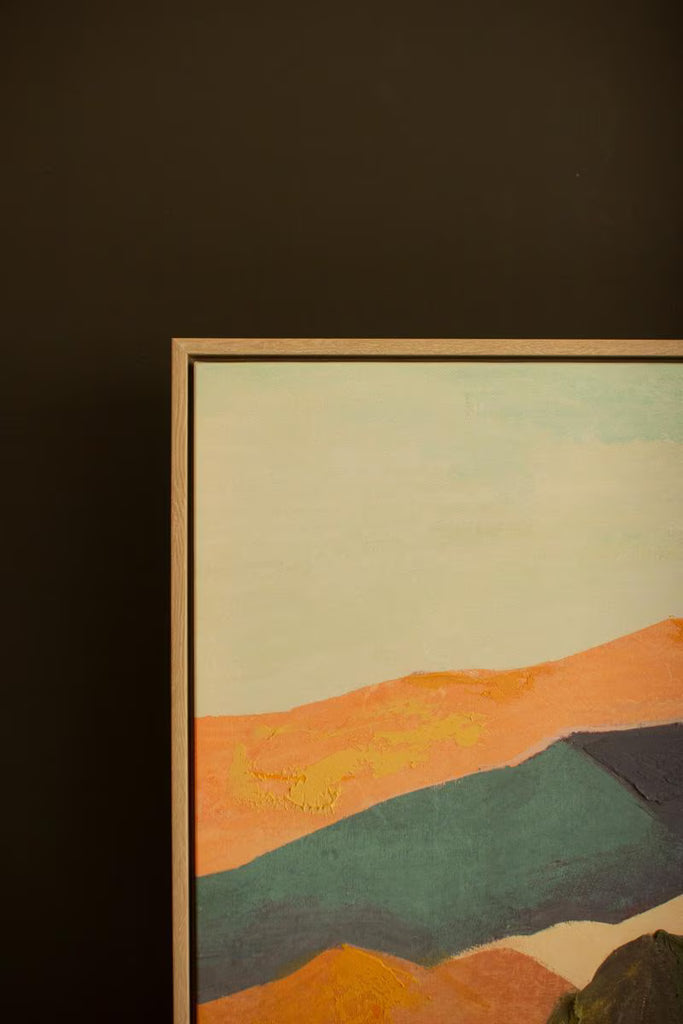 Set of 2 Framed Painting Landscape – image 4
