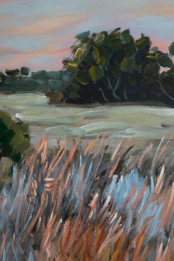 Framed Landscape Painting – image 3