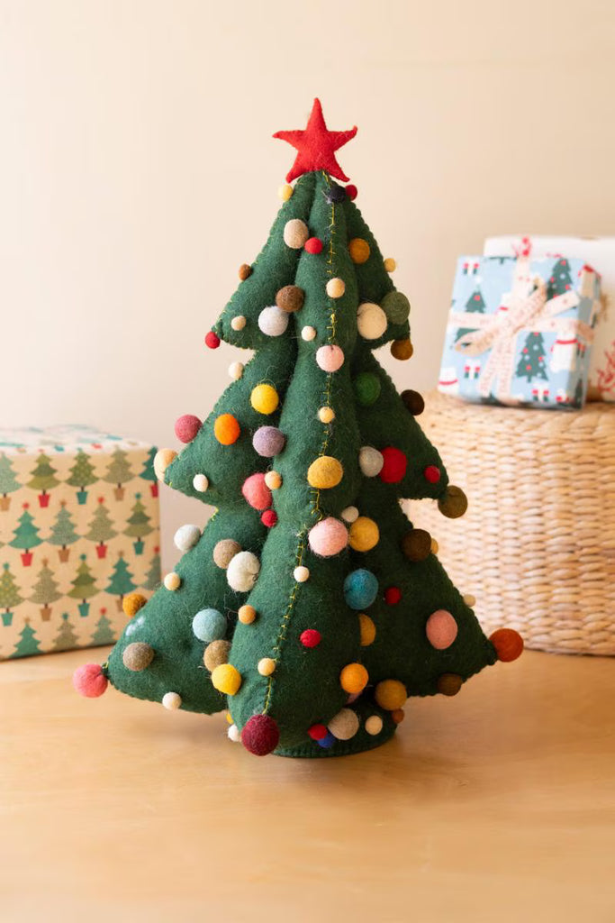 Large Felt Christmas Tree – image 1