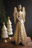 Large Table Top Metal Christmas Angel - 39"t – image 5