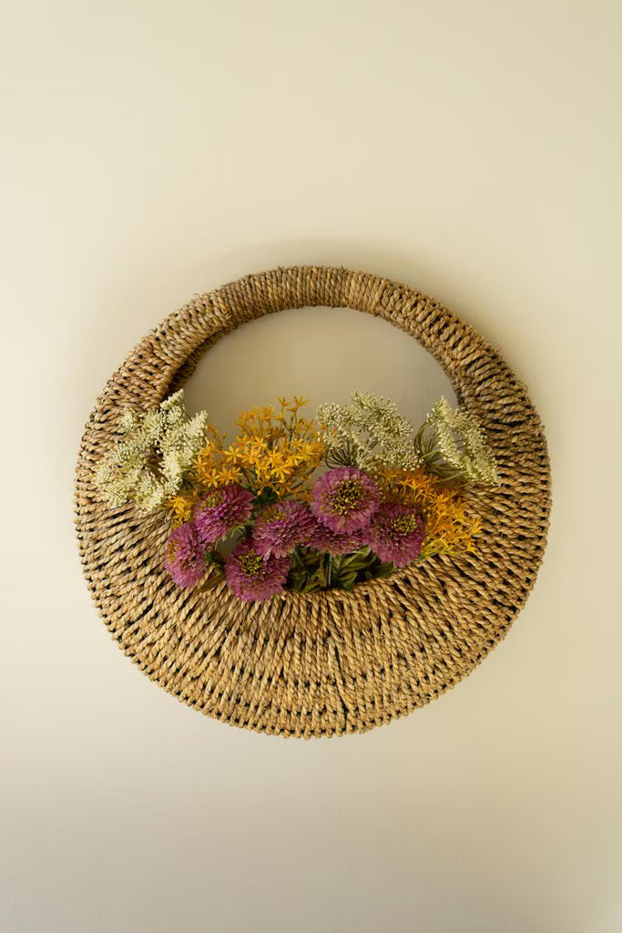 Woven Vine Wall Basket - image 1