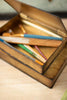 Set of 2 Antique Brass Book Boxes – image 4