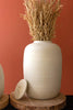 Set Of 2 White Ceramic Canisters — Kalalou CPH3525