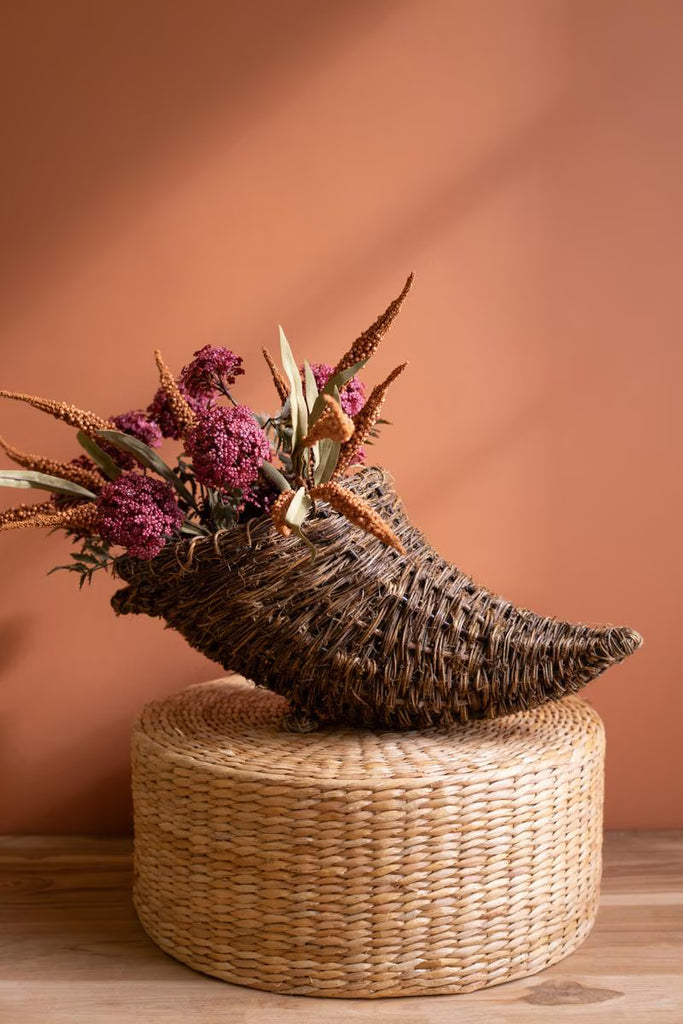 Twig and Metal Cornucopia - image 4