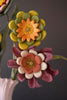 Set of 6 Felt Flowers #9026 – image 5