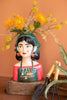 Ceramic Gardner Woman Vase – image 1