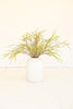 Set of 6 Artificial Willow Flowers Spray - Green – image 1