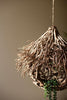 Round Tea Twig Bird House with Roof – image 2