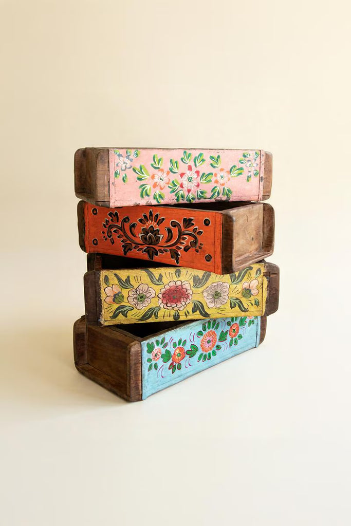 Set of 4 Hand Painted Brick Molds – image 3