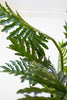Artificial Philodendron in a Black Plastic Pot