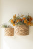 Set of 2 Water Hyacinth Wall Baskets - view 5