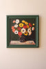 Green Framed Still Life Painting – image 5