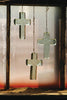 Set of 4 Glass Cross Suncatcher – image 4