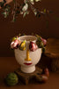 Ceramic Head Vase with Figs – image 5
