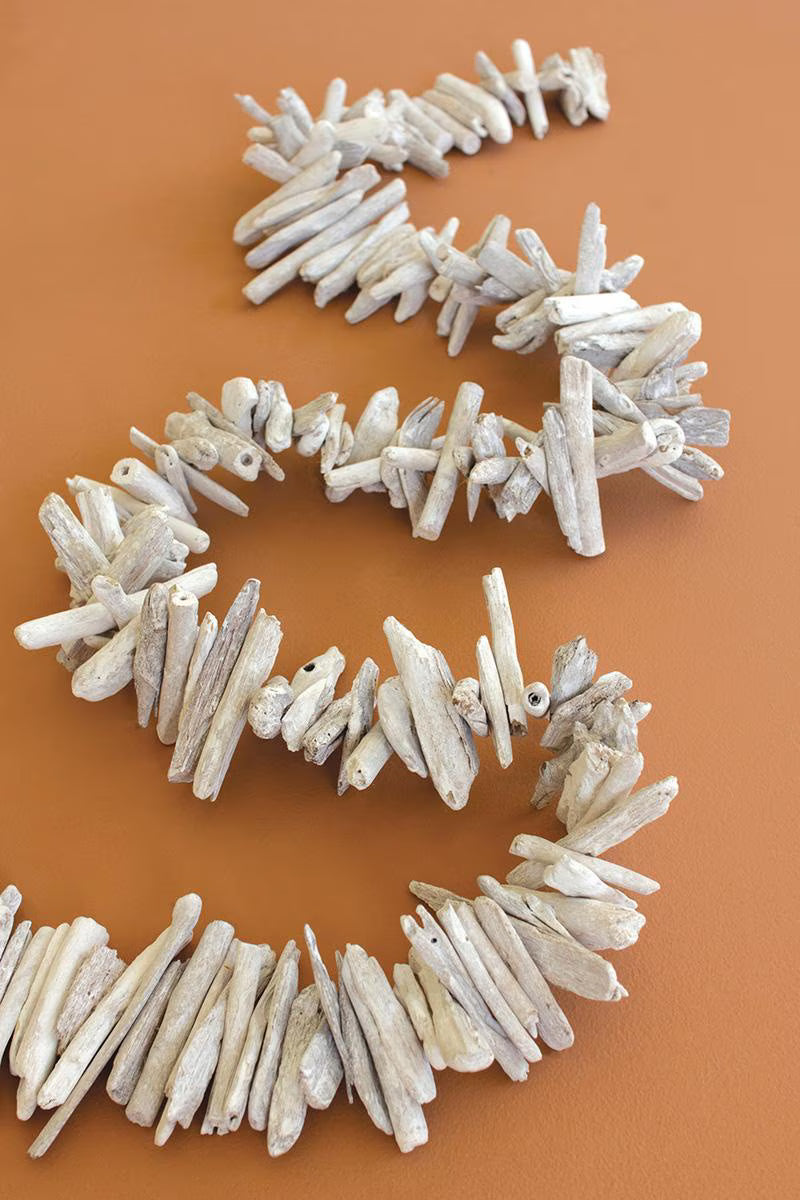 WHITE-WASHED DRIFTWOOD GARLAND (MIN 2) — Kalalou PFR1221K