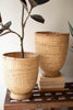 Set of 3 Split Cane Baskets – image 5