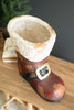Faux Concrete Santa Boot – image 4