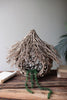 Round Tea Twig Bird House with Roof – image 4