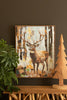 Framed Paint Over Print - Deer – image 6